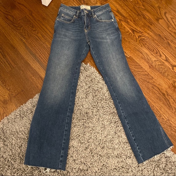 Free People Rita Crop Flare Jeans - Picture 3 of 6